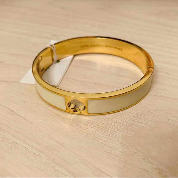 Kate Spade Hole Punch Bracelet White NWT - Picture 14 of 14